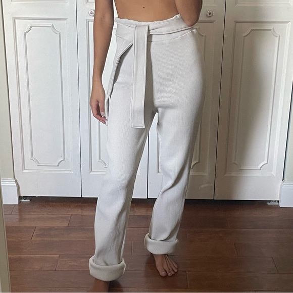 NWT L’Academie Levi Pant in Beige - Picture 2 of 5